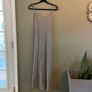 NWT Sofra gray sleeveless maxi dress